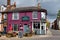 Woodbridge Suffolk UK May 24 2021: Exterior view of the popular The Anchor pub in Woodbridge town centre