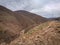 A wooded vally and road in the Highlands of near Kocani,