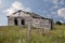 Wooden abandoned house