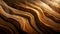 Wooden Abstract Background with Interwoven Structure and Curves - Generative Ai