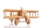 Wooden airplane toy