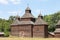 Wooden antique orthodox church. Kiev, Ukraine