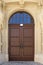 Wooden Arch Door