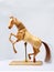 Wooden articulated horse dummy for drawing lessons