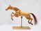 Wooden articulated horse dummy for drawing lessons