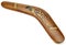Wooden Australian Boomerang