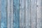 Wooden Background With Blue Paint, Vertical Boards