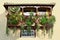 Wooden balcony, seen in Santa Cruz de La Palma, Canary Islands, Spain