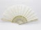 Wooden Bamboo Silk Folding Fan Chinese Japanese Vintage Retro Style Handmade Silk Floral Pattern Hand Fan with a Fabric Sleeve 12
