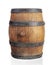 Wooden barrel with iron rings