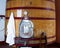 Wooden barrel for wine fermentation