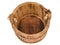 Wooden bath bucket