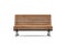 Wooden bench