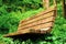 Wooden Bench in Forest