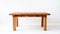 Wooden bench on white isolated background