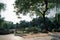 Wooden benches in Tsinghua University 2