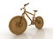 Wooden bicycle