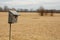 Wooden Birdhouse on wildlife sanctuary.