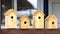 Wooden birdhouses on sale