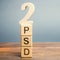 Wooden blocks with the word PSD 2 - Payment Services Directive. European Commission Banking Directive. Increase payment efficiency