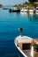 Wooden boats and fishing boats in Makarska