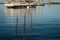 Wooden Boats Reflections Horizontal