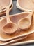 Wooden Bowls and ladles