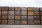 wooden boxes and pallets for storage and transportation of agricultural food