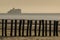 Wooden Breakwaters on BlÃ©riot Plage beach, Pas-de-Calais, France