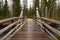 Wooden bridge