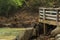 Wooden bridge at beach image