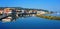 Wooden bridge in Lefkada Town. Greece