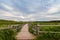 A wooden bridge over a marsh in the Cavendish Dunelands