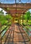 A Wooden Bridge in a Park in high dynamic range