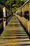 Wooden Bridge - Pedestrian Walkway - Perspective