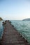 Wooden bridge at Surin island, Phangnga, Thailand