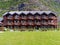 Wooden Building view Flam Norway