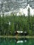 Wooden cabin at Lake O\'Hara, Yoho National Park, Canada