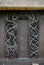 Wooden carvings on door jambs Urnes Stave Church Ornes Luster Sogn og Fjordane Norway Scandanavia