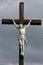 Wooden catholic cross