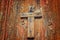 Wooden Catholic cross