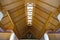 Wooden ceiling