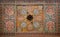 Wooden ceiling, oriental ornaments from Khiva