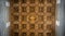 Wooden ceiling of the Pisa Cathedral Dome on Piazza dei Miracoli in Pisa