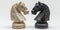 Wooden Chess Pieces Sitting Together. Generative AI