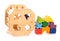 Wooden childs shape sorter toy