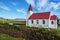 Wooden church in Glaumbaer farm in Northern Iceland
