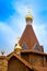 Wooden Church with Golden domes, Orthodox Church