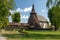 Wooden church Koci in the middle of a park, Chrudim, Czech Republic