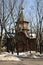 Wooden Church near Christ the Saviour - Moscow